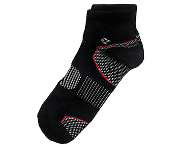 Термоноски Columbia Montrail Trail Run Black / Gray (черный / серый)