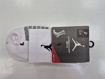 Носки спортивные Nike Jordan Ultimate Flight White / Black / Gray