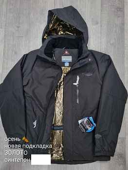 Куртка утепленная Columbia Omni-Heat Gold M23C631 Dark Gray