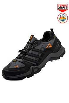 Кроссовки Adidas Terrex Swift Low Gore-Tex Dark Gray / Black / Orange
