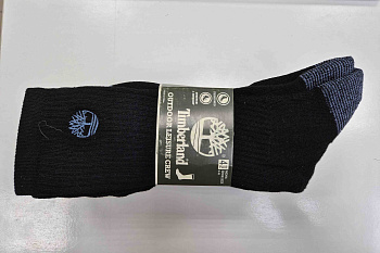 Носки спортивные Timberland 502TM31463 Black / Blue - 4 пары.