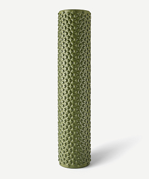 Ролик массажный STARFIT FA-527 EVA, 56x12 cм, средняя жесткость, хаки