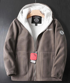 Толстовка Geographical Norway Outdoor Flice Dark Beige