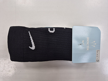 Носки спортивные Nike Nocta Black - 3 пары.