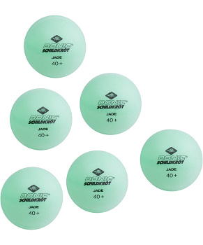Мяч для настольного тенниса Donic Schildkröt Glow in the dark, 6 шт.