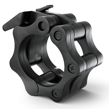 Замки для грифа UNIX Fit, 50 мм, черный, 2 шт.