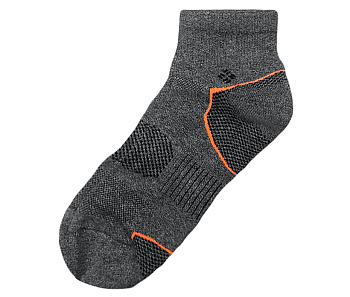 Термоноски Columbia Montrail Trail Run Dark Gray / Orange (т-серый / оранжевый)