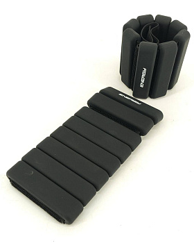 Утяжелители силиконовые ENERGY 1,5 кг, черный