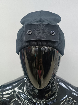 Шапка мужская Stone Island 41104ST61 Black