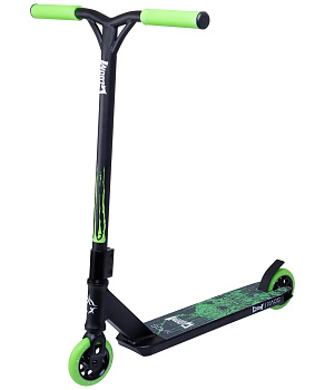 Самокат трюковый XAOS Gloom Green 110 мм
