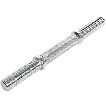 Гриф гантельный SC-80153 40 см, d=25 мм, металлический, хромированный