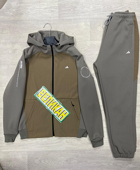 Костюм утепленный Adidas Performance 410A60072A Fleece GT Brown / Beige