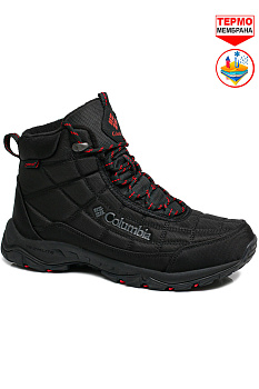 Кроссовки Columbia Firecamp Remesh GTX Fleece High All Black / Red