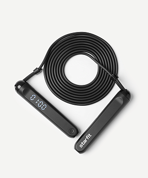 Скакалка STARFIT RP-701, умная, 3 м, черный