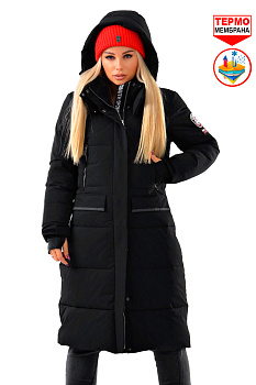 Куртка-пальто Azimuth 123/20684 Elongated Black