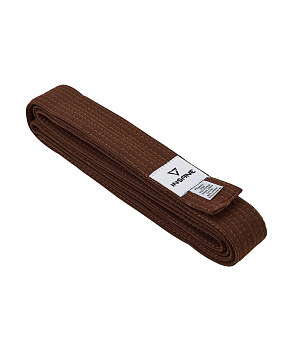 Пояс для единоборств INSANE BASE IN22-B240cp, хлопок/полиэстер, коричневый, 4,5см