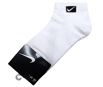 Носки спортивные Nike Everyday Cushioned Low MS White