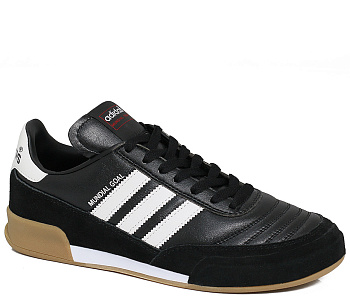 Бутсы зальные Adidas Mundial Goal Black / White