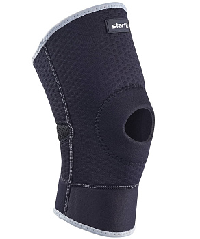Суппорт колена STARFIT SU-503 неопреновый, черный