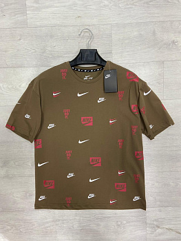 Футболка Nike Just Do It 40120A32532 Brown / Red