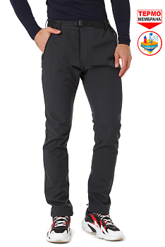 Утеплённые брюки Azimuth Softshell AZ88 Dark Gray