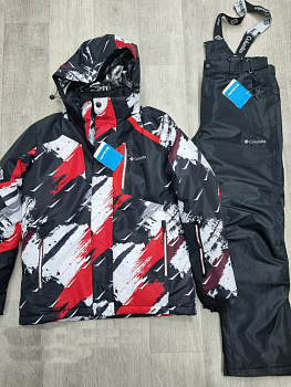 Костюм горнолыжный Columbia Omni Heat 41114A2337 Black / Red / White