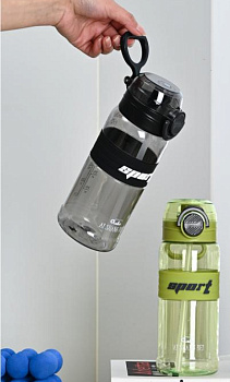 Бутылка для воды 55K/29, 750мл, чёрный