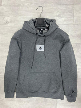 Худи утепленное Nike Air Jordan Jumpman 411A21803 Melange Gray