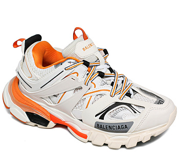 Кроссовки Balenciaga Track Sneaker White / Orange