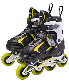 Ролики раздвижные RIDEX Allure Black / Yellow