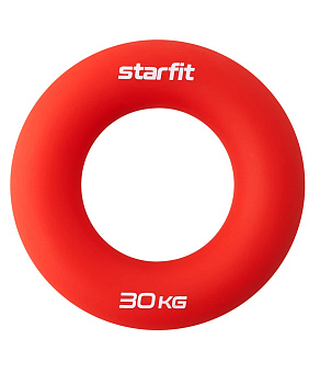 Эспандер кистевой STARFIT ES-404 кольцо, силикогель, d=8,8 см, 30 кг, красный