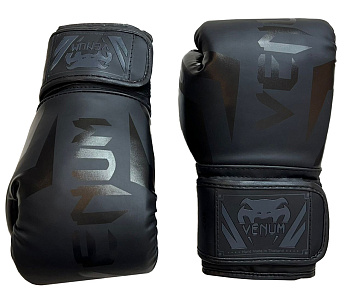 Боксёрские перчатки Venum Impact Black / Black