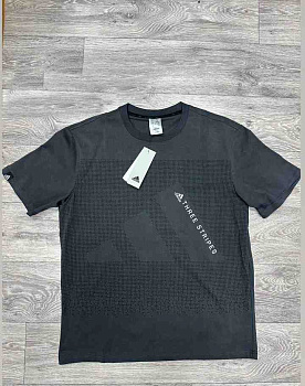 Футболка Adidas Three Stripes 502A885316 Dark Gray
