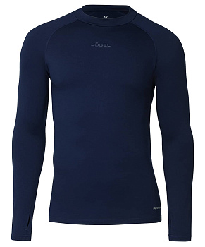 Джемпер компрессионный утепленный Jögel PerFormDRY Baselayer Warm Top Dark Blue
