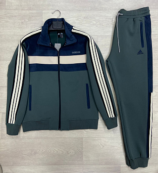 Костюм утепленный Adidas Adicolor Adibreak Green / Blue