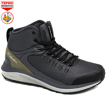 Кроссовки Columbia Trailstorm Waterproof Omni-Heat Mid Gray