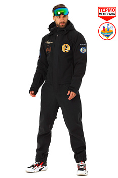 Комбинезон Alpha Endless Winter Sport Black / Multicolor