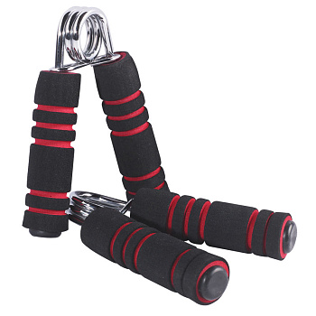 Эспандер кистевой пружинный TORRES PL5019, 15кг, черно-красный