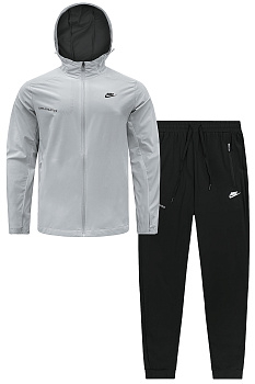 Костюм спортивный Nike Athletics 40506NI7123 Light Gray / Black