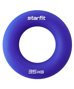 Эспандер кистевой STARFIT ES-404 кольцо, силикогель, d=8,8 см, 35 кг, темно-синий