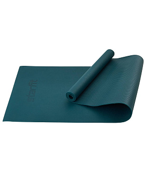 Коврик для йоги и фитнеса высок плотн STARFIT FM-103 PVC HD, 0,4 см, 183x61 см, холодный океан
