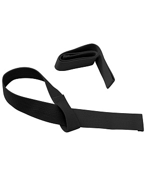 Лямки страховочные для штанги V76 прямая петля, черный