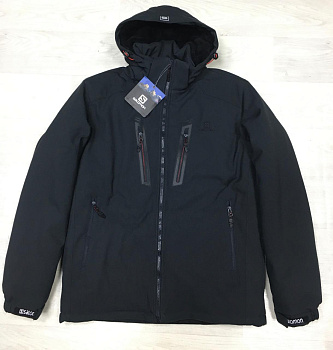 Куртка утепленная Salomon Mountain 41007A603 Dark Gray / Red