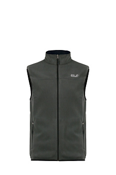 Жилет утепленный Jack Wolfskin Waldsteig Fleece Gray