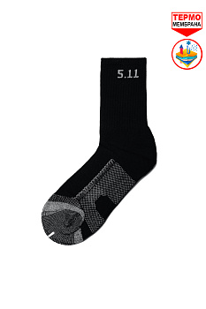 Термоноски 5.11 Tactical Series Level 2 М Black / Gray (черный / серый)