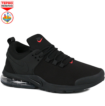 Кроссовки Nike Air Max Presto Membrane Low Black / Red