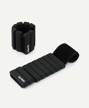 Утяжелители силиконовые STARFIT WT-601 1 кг, черный