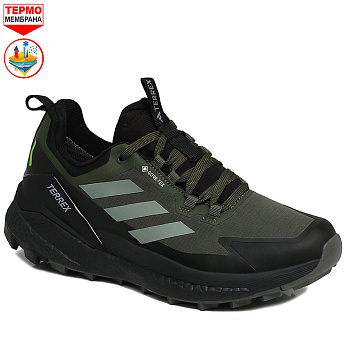 Кроссовки Adidas Terrex Boost Gore-Tex Army Green / Black