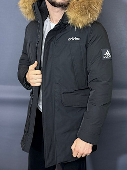 Куртка утепленная Adidas Performance 890A31910 Black / Natural Fur