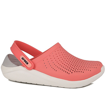 Сабо Crocs LiteRide Clog U Coral / Beige
